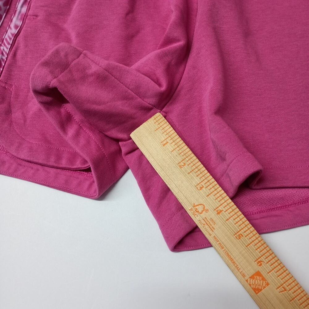 Adidas 3-Stripes Camouflage-Printed Shorts Women Size M Pink - Picture 2 of 8